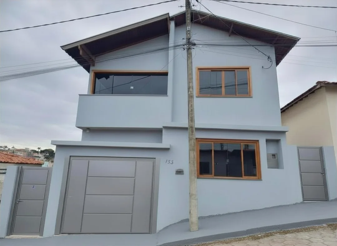 Casa nova com 5 quartos e vista para a cidade — foto 1